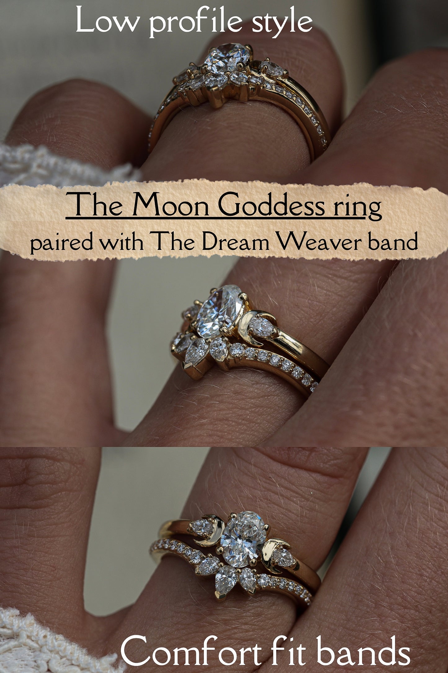 Moon Goddess Ring