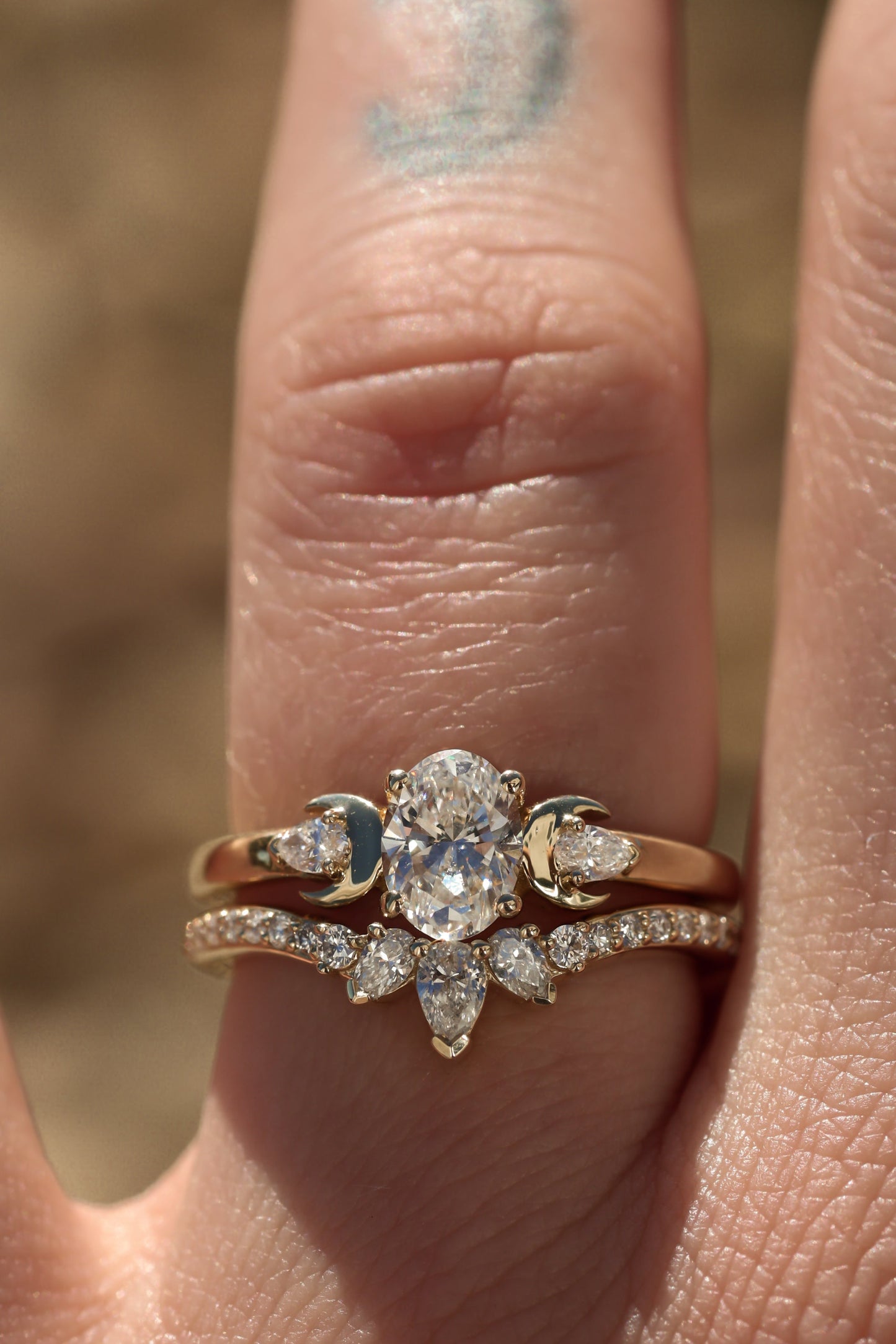 Moon Goddess Ring