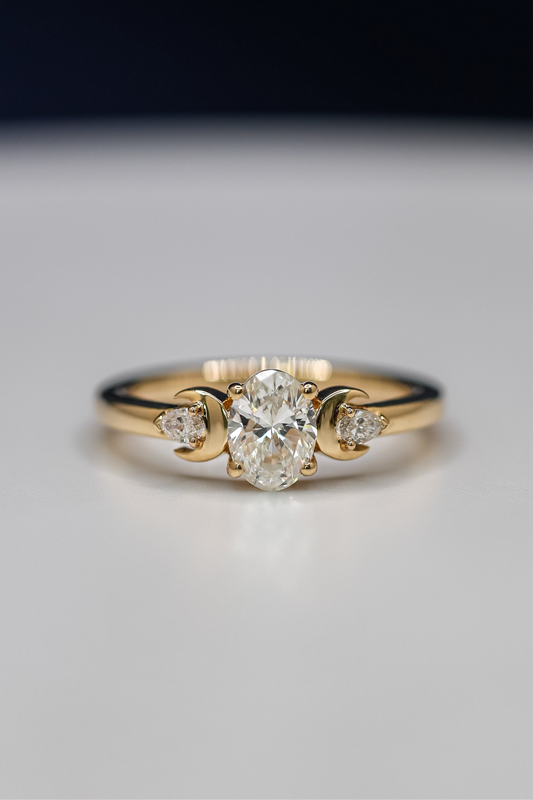 Moon Goddess Ring