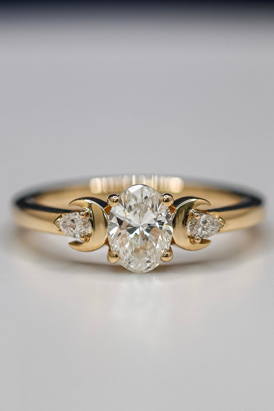 Moon Goddess Ring